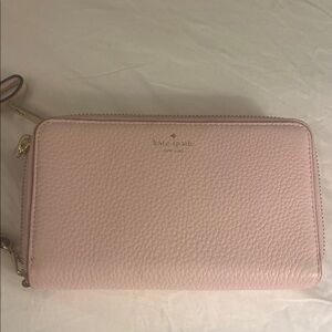 Kate Spade Blush Pink Wristlet